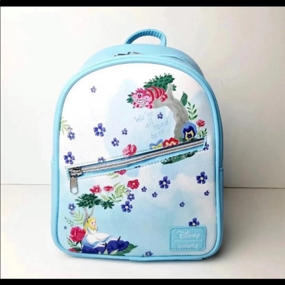 Loungefly Alice in Wonderland mini‎ Backpack - Picture 1 of 5